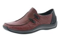 Rieker L1751-35 Red Combo damesslipschoen