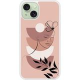 Bora Bora Bedrukt siliconen hoesje compatibel met iPhone 15