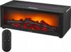 KRAFT&DELE Humidificateur avec effet flamme LED et télécommande