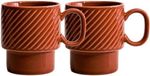 Sagaform Coffee & More lot de 2 tasses Terre cuite
