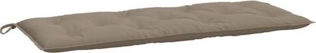 vidaXL Tuinbankkussen 120x50x7 cm Oxford stof Taupe