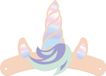 Folat Unicorn en Rainbows Hoedjes | 6 stuks