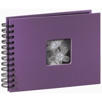 Hama Fine Art Spiral Album - Purple - 22x17cm - 50 Pages