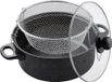 Benson Frituurpan met korf - Carbonstaal - Marmer coating - Ø 26 cm