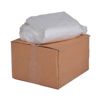 123schoon Knapzakken 1400 liter | Voor pallethouder | Geperforeerd | 20 stuks | Transparant | 123schoon