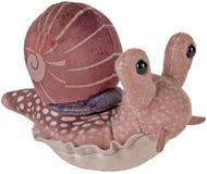 Wild Republic Slak Knuffel - Pluche - Bruin - 13 cm