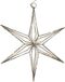 HIT trading Svenska Living Kerst ster 6-punt goud metaal 30cm 25led warmwit met timer