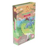 Tiger Tribe Dinosaur Colouring Set with 10 Markers and 5 Sticker Sheets