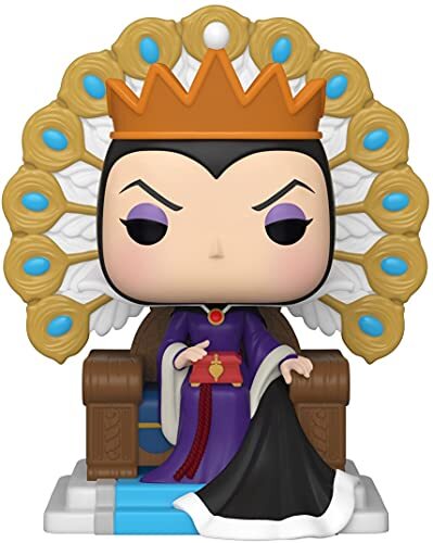 Funko 50270 POP Deluxe: Disney Villains-Evil Queen on Throne Collectible Toy, Multicolour