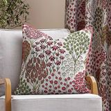 Wylder Nature Ophelia Bloemen Jacquard Veer Gevuld Kussen