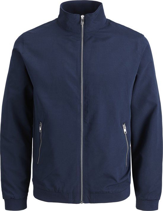 JACK&JONES JJERUSH HARRINGTON BOMBER NOOS Heren Bomberjack - Navy Blazer - Maat XL