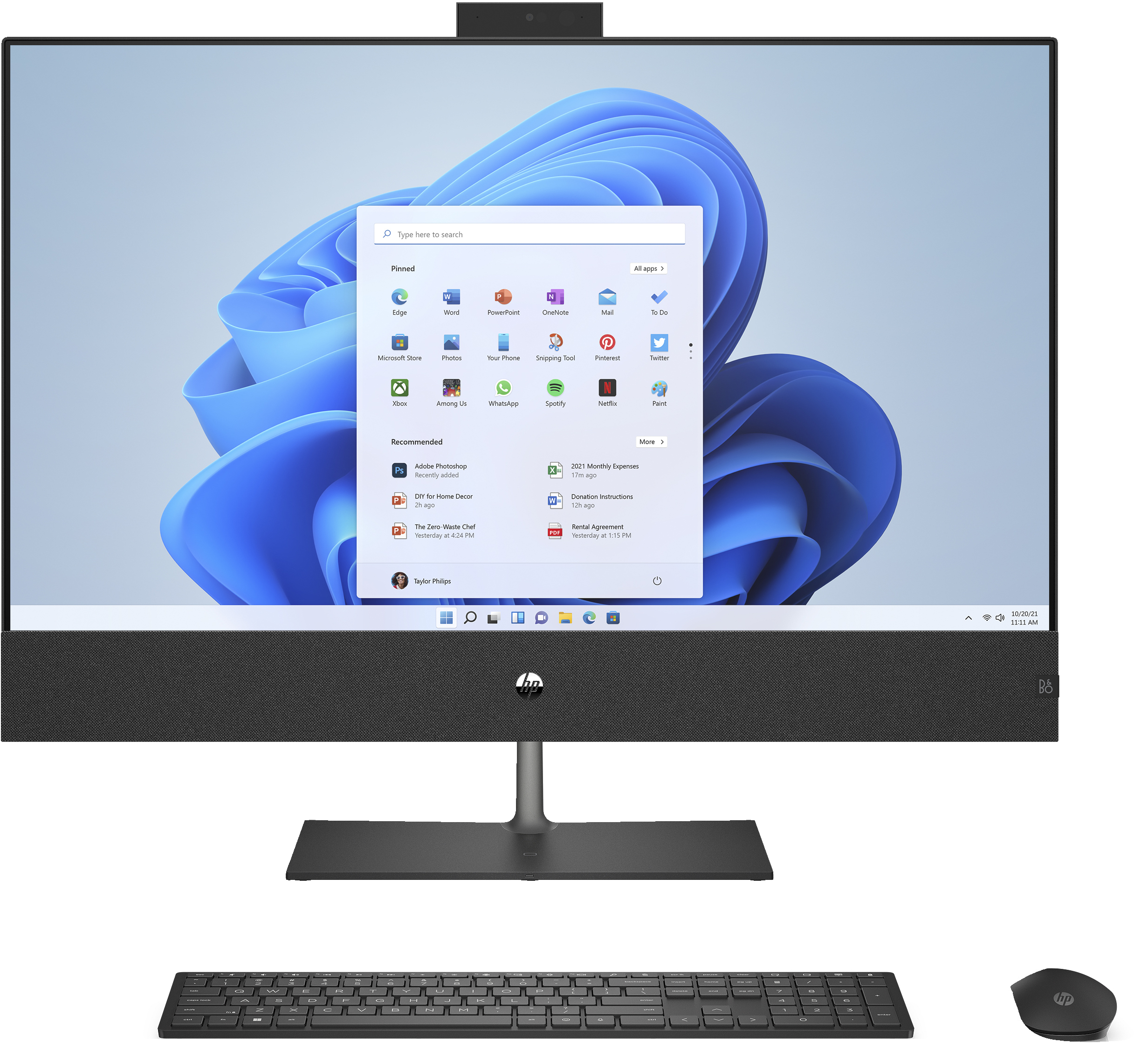 HP Pavilion 31.5 inch All-in-One Desktop PC 32-b1619ndBundle PC