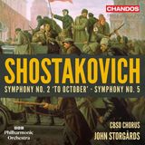 Chostakovitch: Chandos BBC Philharmonic Orchestra & John Storgårds - Shostakovich: Symphony No. 2 "To October" / Symphony No.5 (SACD)
