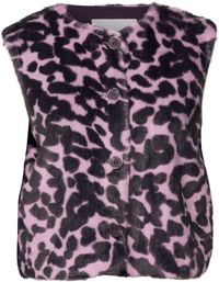 Street One Dames Vest Paars Polyester Maat 34