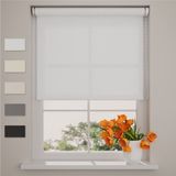 DTCH Rolgordijn Easy Lichtdoorlatend - Bright White - 180 x 190 cm