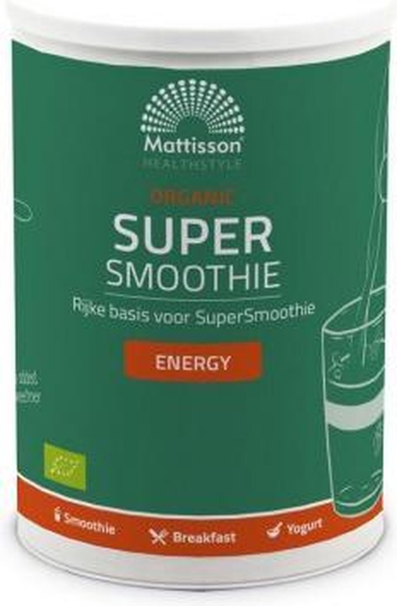 Mattisson Organic supersmoothie energy bio