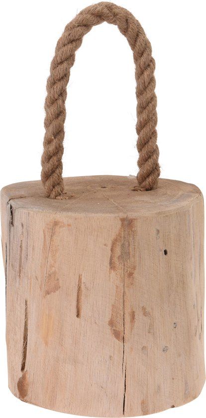 Home&Styling Deurbuffer- deurstopper Teakhout