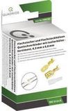 Quadrios 1908C184 Assortiment kabelschoenen 0.50 mm² - 1 mm² Messing, Transparant 100 onderdelen