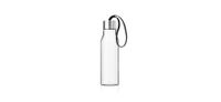 Eva Solo 503022 Drinkfles - 0.5L - Zwart/Transparant