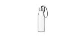 Eva Solo 503022 Drinkfles - 0.5L - Zwart/Transparant