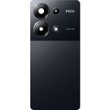 Xiaomi Couvercle de Batterie Poco M6 Pro 4G, Noir, Service Pack 5600070N6P00