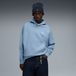 PUMA GARDEROBE ESS boxy hoodie voor Heren, Blauw, Maat L