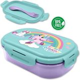 You're Special Eenhoorn Broodtrommel - Unicorn - Lunchtrommel - Met Bestek - Sweet Dream - Regenboog - School