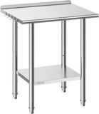 Vevor Roestvrijstalen Tafel voor de Horeca, 762 x 610 x 894 mm, Verstelbaar