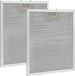 Markenlos Shenzhen Haorui Industrial Technology Co., Ltd. 2 stuks metalen vetfilters voor afzuigkappen 320 x 260 mm