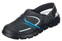 Abeba Werk schoenen Dynamic werksandaal – microvezel, OB, A, E, Src, S3, Mannen, Schwarz/Blau, Schoenmaat 45