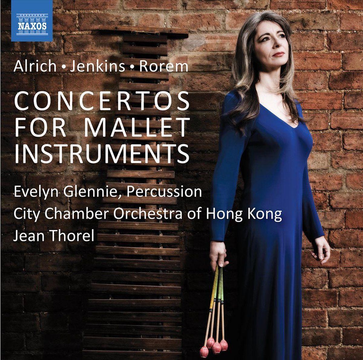 OUTHERE Concertos for Mallet Instruments: Alrich, Jenkins, Rorem - Music