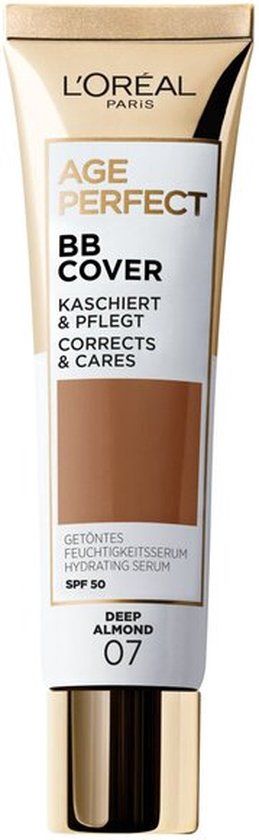 L'Oréal Paris Fond de Teint Age Perfect BB Cover 07 Deep Almond 30 ml