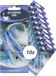 Eurocatch Octopus Onderlijnen - 3-Haken - Bleu/Blanc - 10 pièces
