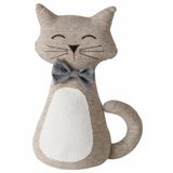 Boltze Deurstopper Katje - 1 kilo - beige - 31 x 11 cm