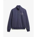 Superdry Dames sweatshirt met ronde hals en rits Athletic Essentials Graphic