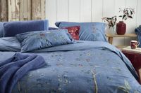 Pip Studio Desi Garden dekbedovertrek - Lits-Jumeaux XL - 260 x 200/220 cm - Blauw