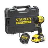 STANLEY FATMAX V20 18V Brushless Slagschroevendraaier met 3 snelheden in TSTAK koffer (met 12x 2.0Ah accu en lader) SFMCF811D1T-QW