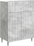 vidaXL Dressoir Betongrijs 66 x 34,5 x 92 cm Bewerkt hout