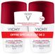 Vichy Deodorant 96H Clinical Control Anti-Odour Roll-On Set van 2 x 50 ml