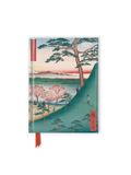 Utagawa Flame Tree Publishing Utagawa Hiroshige: Meguro 2027 Luxury Pocket Diary Planner - Week to View