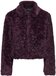 Only Onlginny Short Teddy Jacket - Mauve Wine - Women's Size M