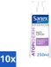 Sanex 10 x Atopiderm Lait corporel - 250 ml - Peau sèche et sensible - Lot promotionnel