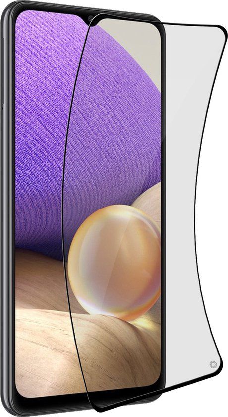 Force Case Screenprotector voor Samsung Galaxy A32 5G - Organic Glass 2.5D