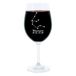 Leonardo Verre à vin 400 ml, verre à motif, constellation du Verseau, cadeau, verre d'ambiance avec gravure, verre Mood, 22 cm