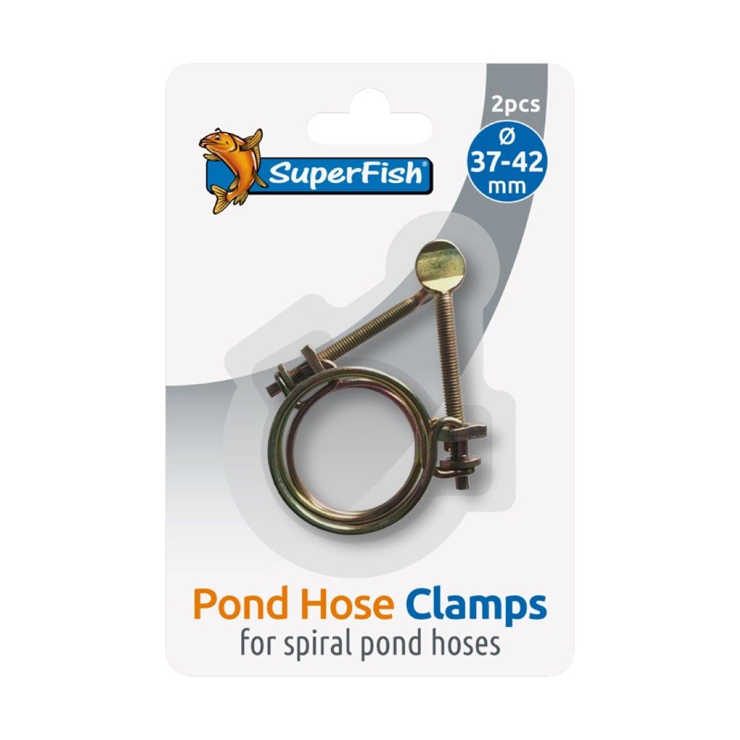 SuperFish Spiraalslangklem 37-42 Mm 2 Stuks