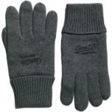 Superdry Knitted Logo Handschoenen Grijs Man