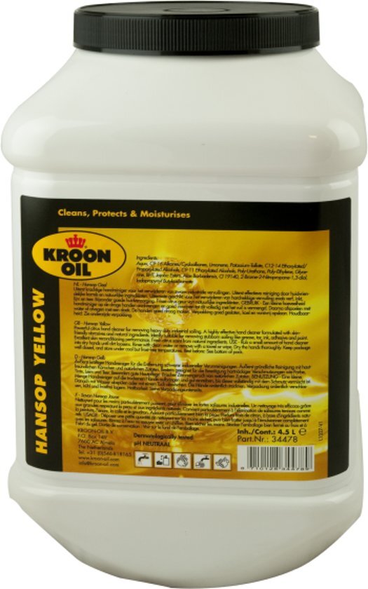 Kroon -Oil Hansop Yellow 4 5L