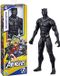 Black Panther figuur, 30 cm, Avengers Titan Hero Series, Marvel Spielzeug für Kinder ab 4 Jahren, schwarz