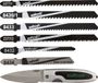 wolfcraft Set decoupeerzaagbladen, T-schacht, 12-dlg.