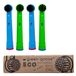 Green Goose Oral B Opzetborstels Kinderen - 4 Stuks - Duurzaam POM Materiaal